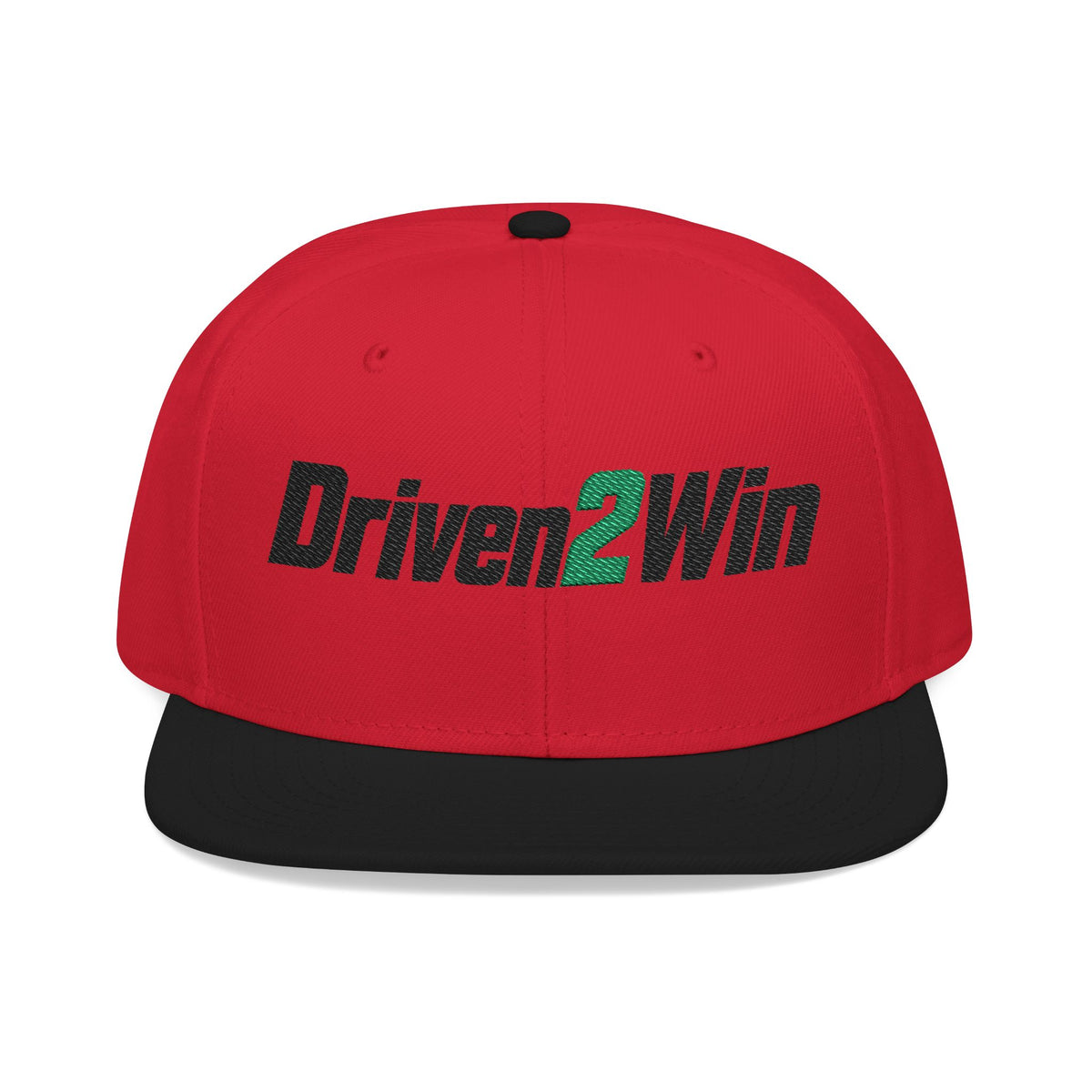 "Driven 2 Win" - Embroidered NO LMTS Snapback Cap