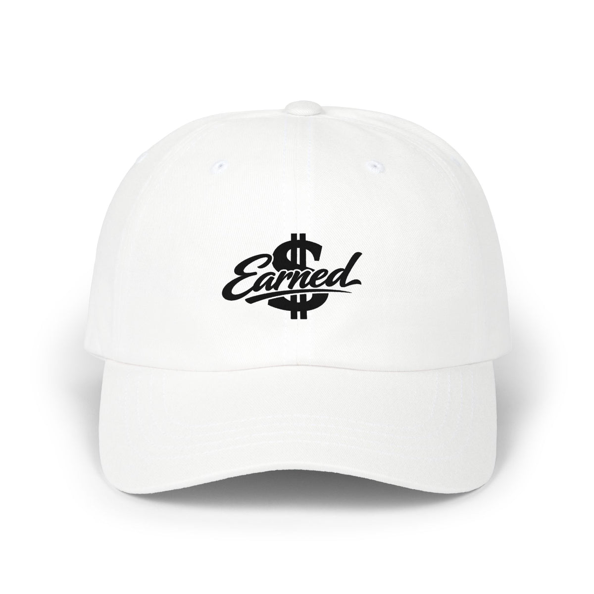 "Earned Dollar" Classic NO LMTS Embroidered Cap