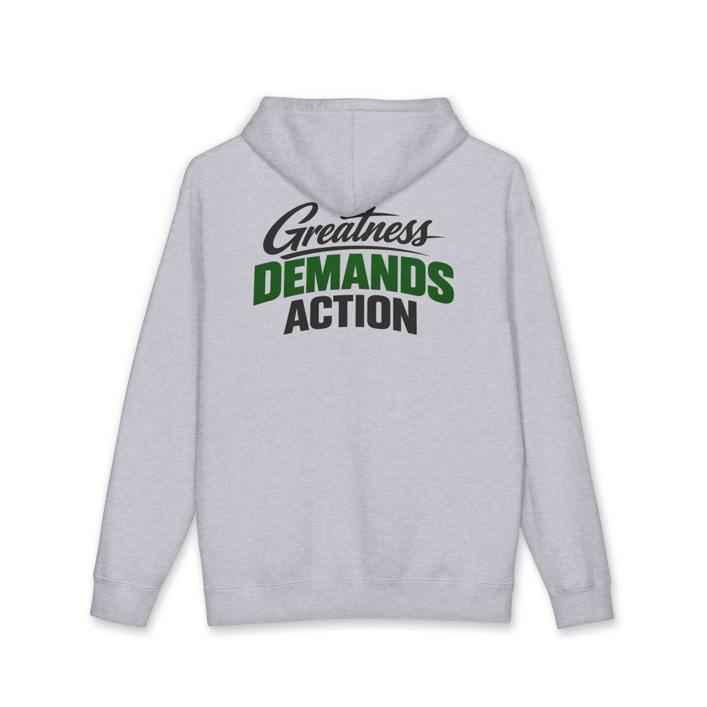 Greatness Demands Action No LMTS Unisex Heavyweight Hooded Sweatshirt