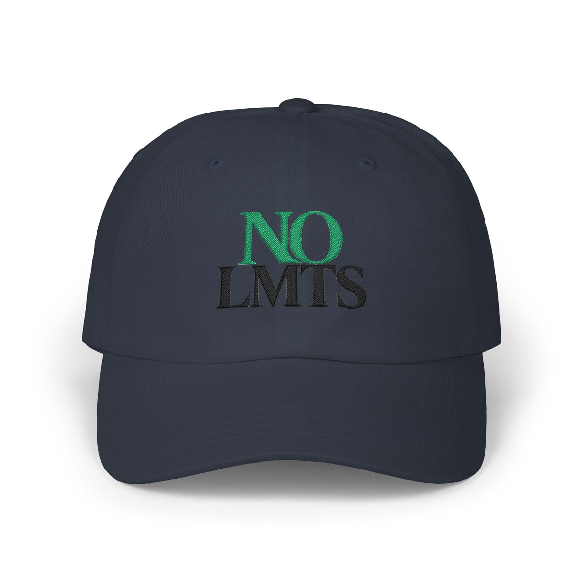 "NO LMTS" Embroidered Cap