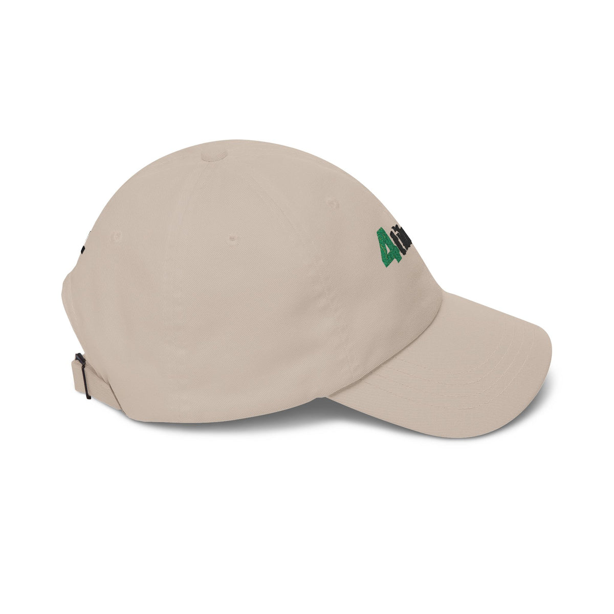 "4titude" Embroidered Classic Green Accent Cap — with "NL" Back Logo