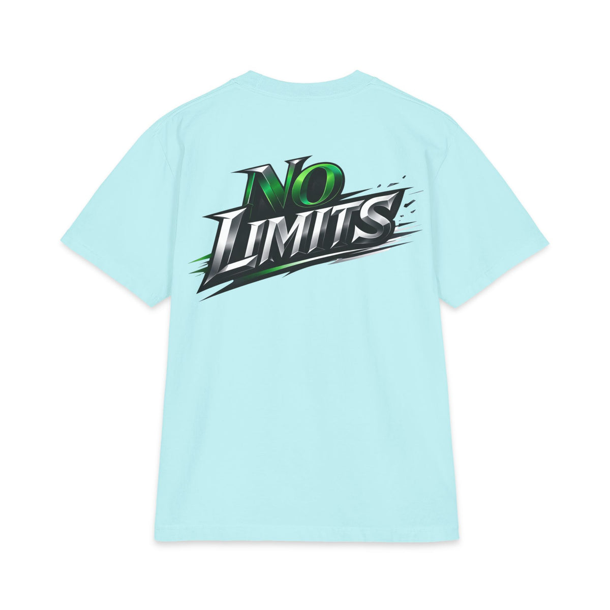 Traditional NO LMTS Logo Unisex Max Heavyweight Short Sleeve Tee
