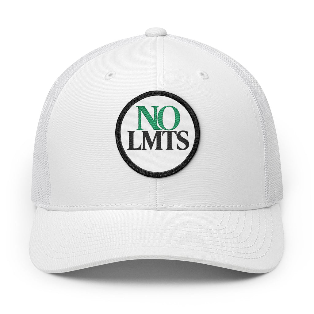 "NO LMTS" Snapback Embroidered Patch Cap