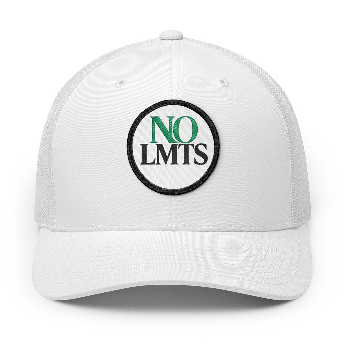 "NO LMTS" Snapback Embroidered Patch Cap