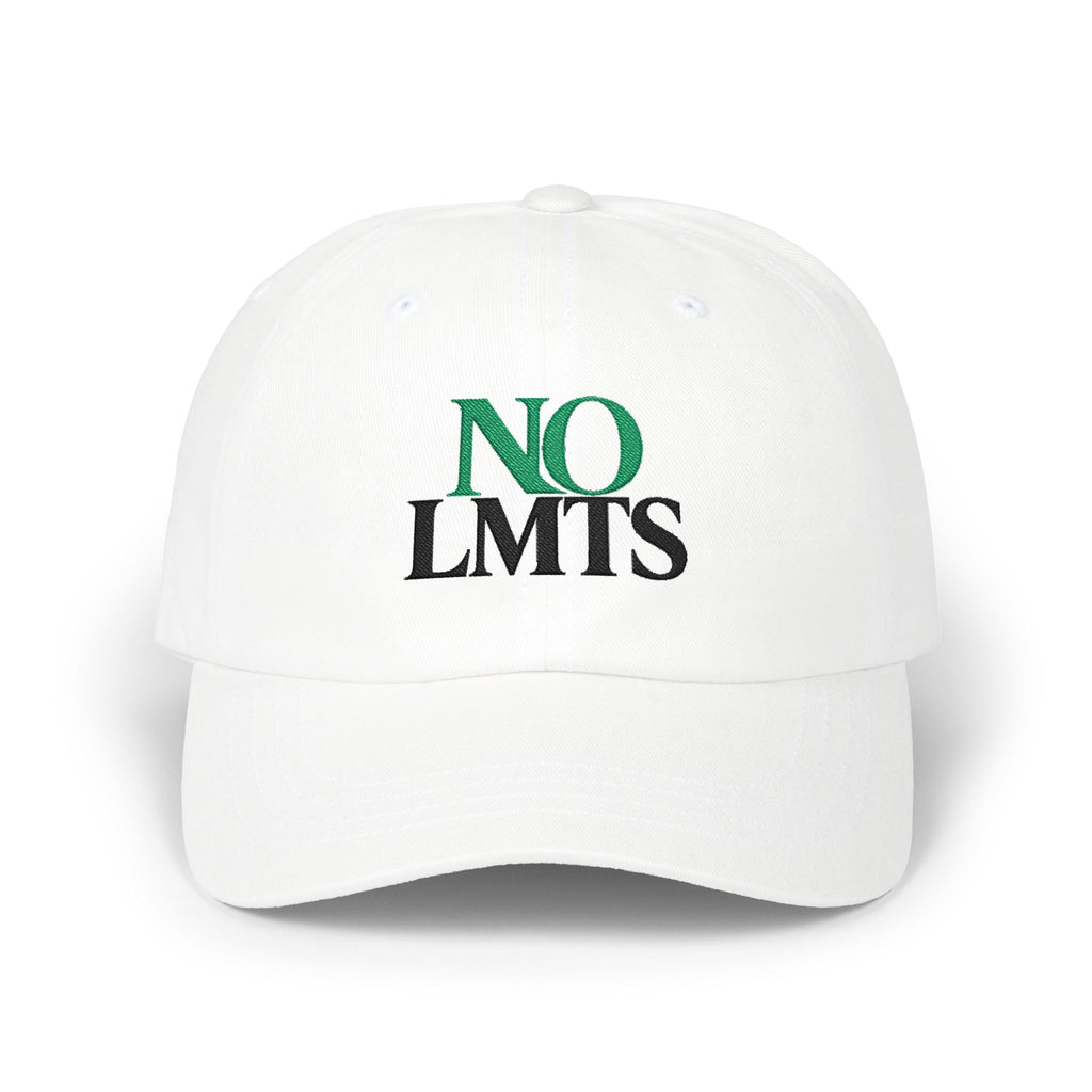 "NO LMTS" Embroidered Cap