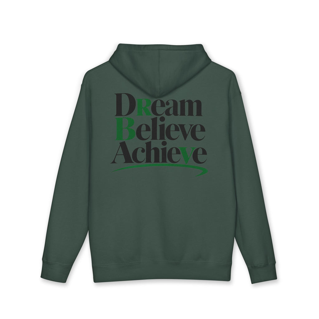 Dream Believe Achieve NO LMTS sex Heavyweight Hooded Sweatshirt
