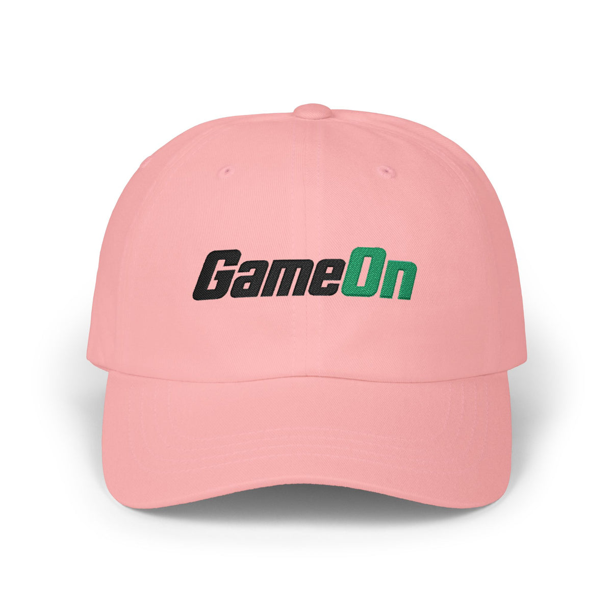 "GameOn" Classic Embroidered NO LMTS Cap — with NL Accent