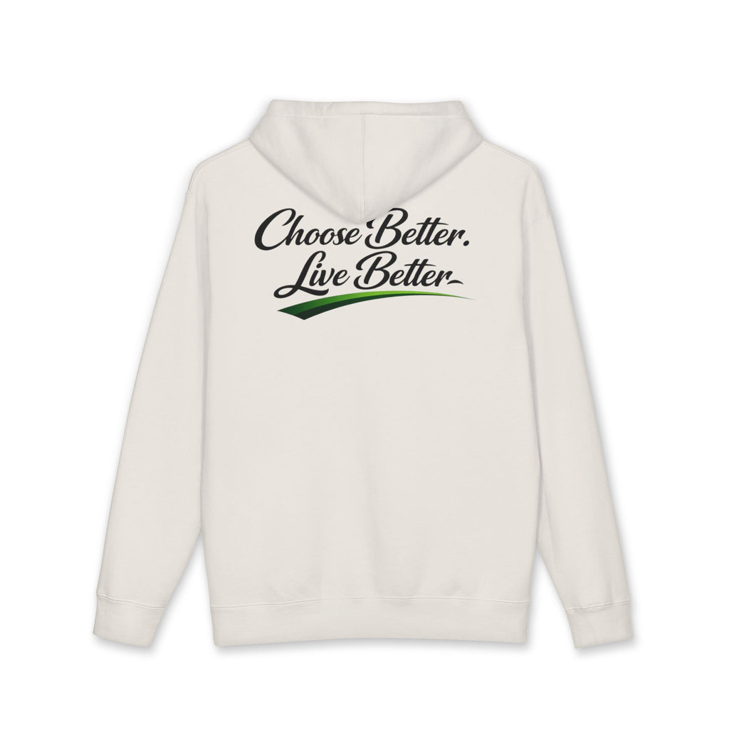 Choose Better, Live Better NO LMTS Unisex Heavyweight Hooded Sweatshirt