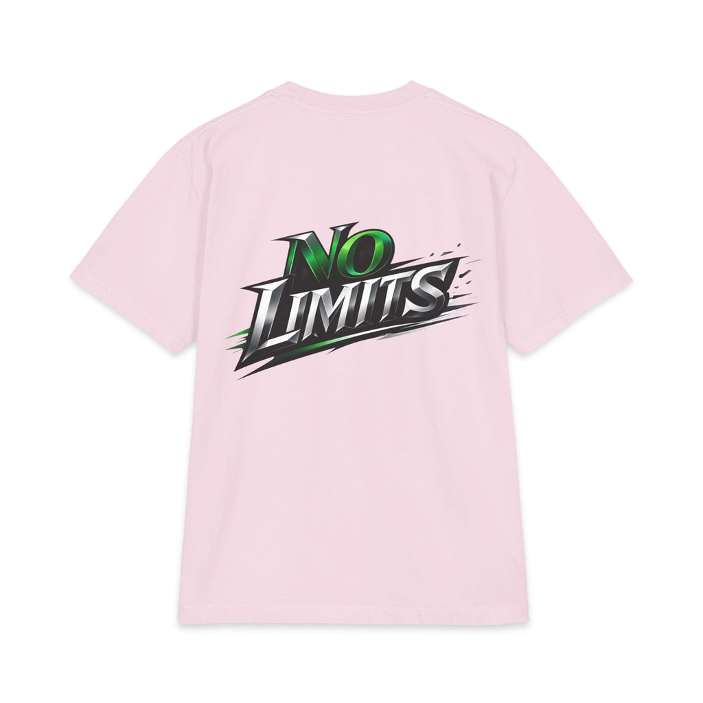 NL NO LMTS Logo Unisex Max Heavyweight Short Sleeve Tee