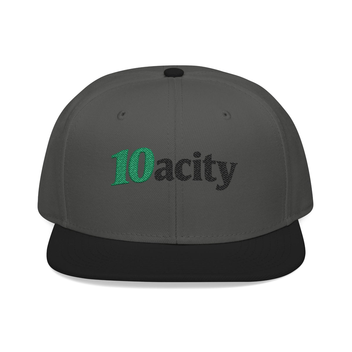"10acity" Snapback Embroidered NO LMTS Cap