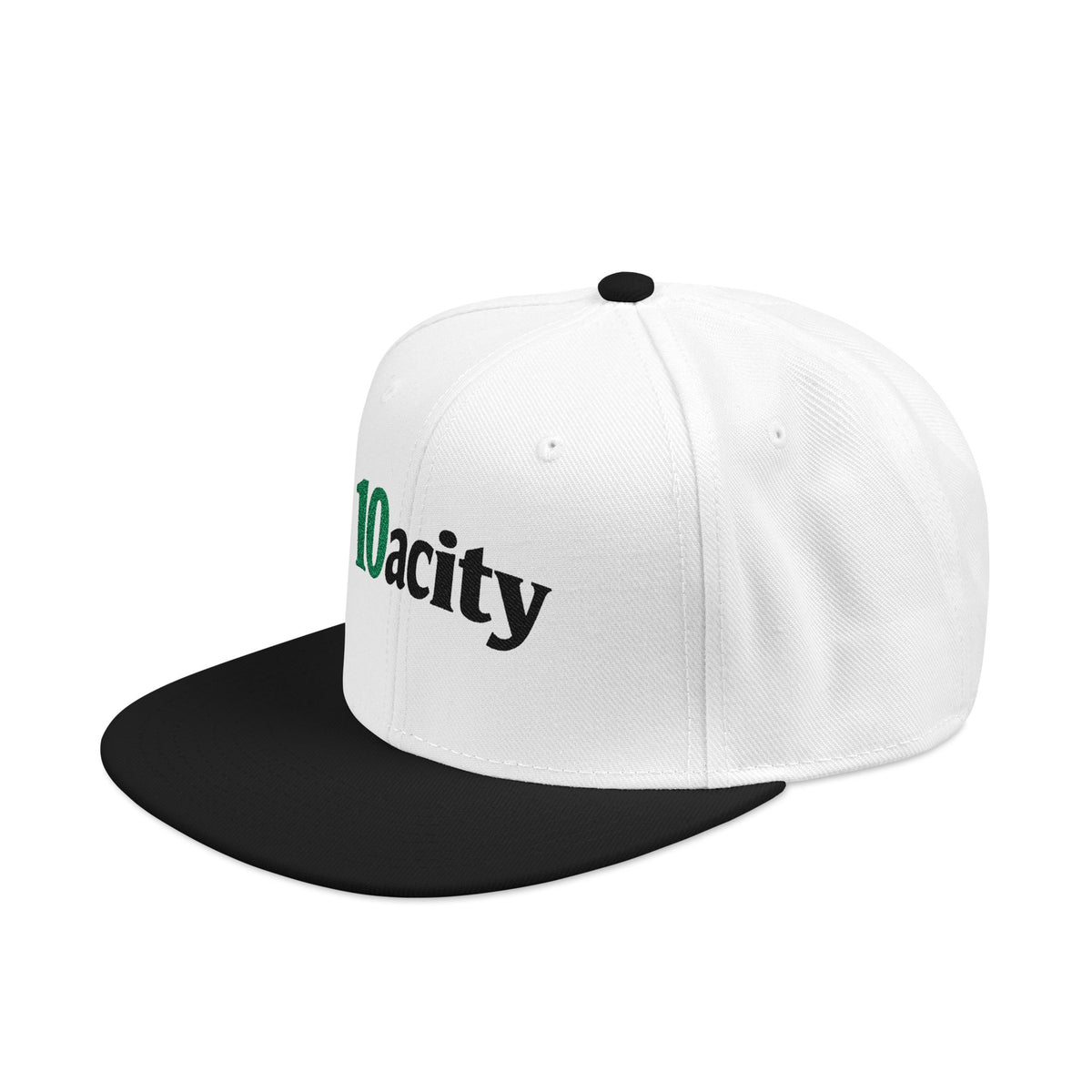 "10acity" Snapback Embroidered NO LMTS Cap