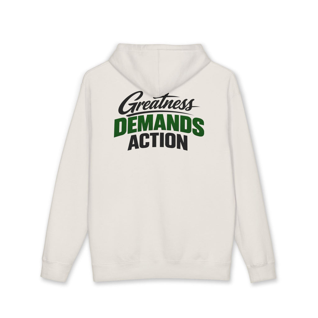 Greatness Demands Action No LMTS Unisex Heavyweight Hooded Sweatshirt
