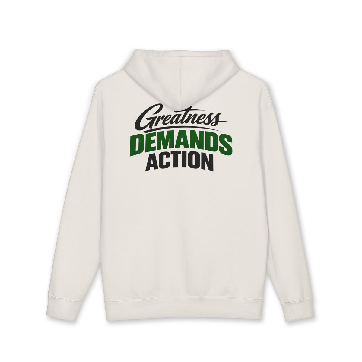 Greatness Demands Action No LMTS Unisex Heavyweight Hooded Sweatshirt