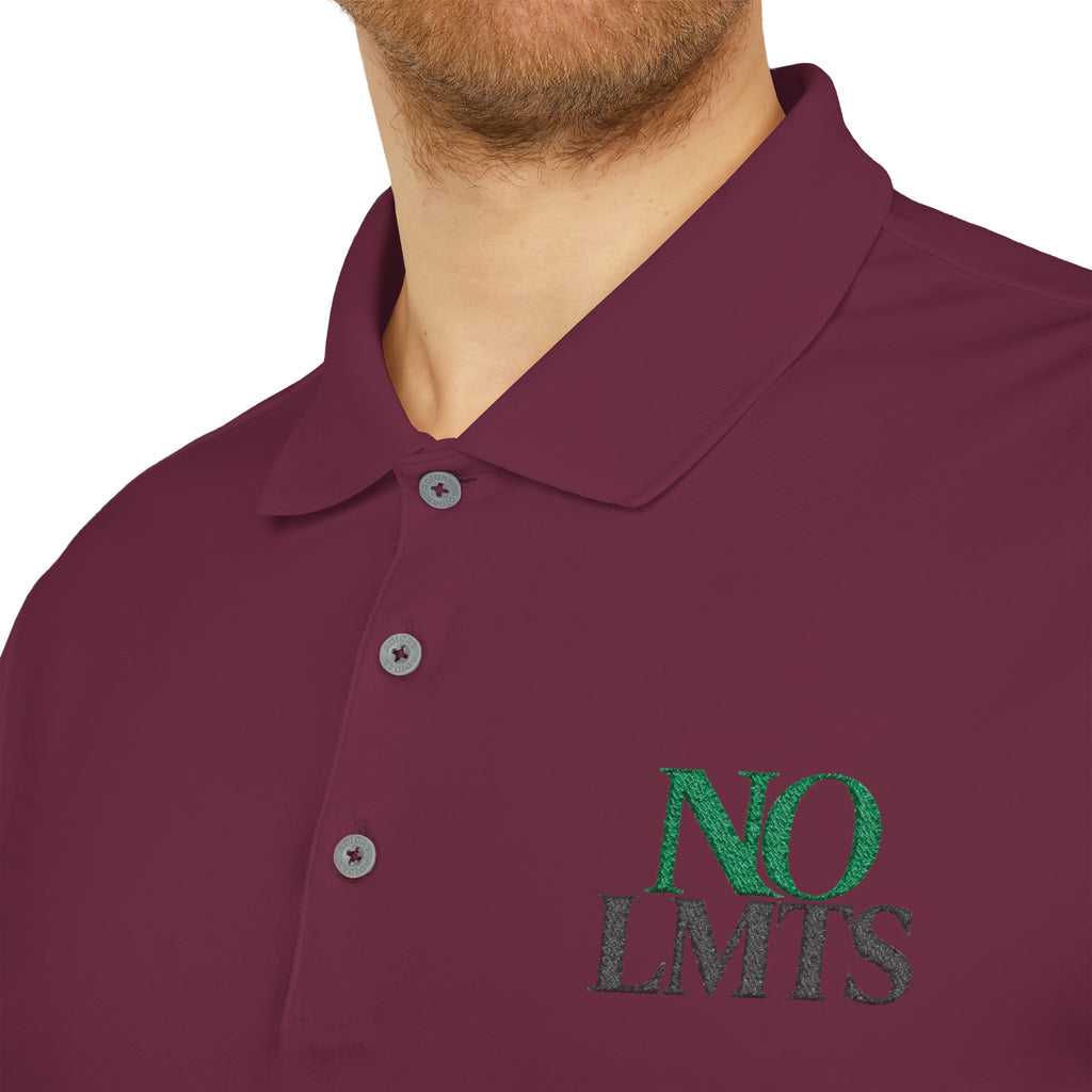 NO LMTS Classic Adidas Embroidered Performance Polo