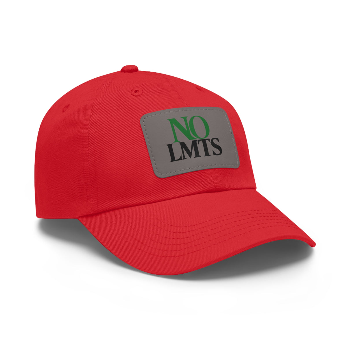 "NO LMTS" Leather Patch (Rectangle) Classic Cap