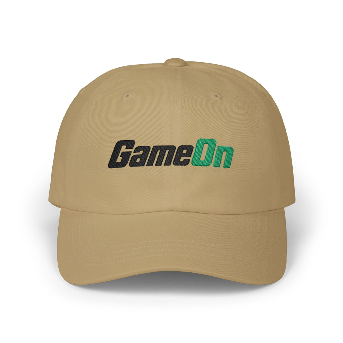 "GameOn" Classic Embroidered NO LMTS Cap — with NL Accent