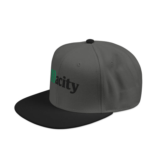 "10acity" Snapback Embroidered NO LMTS Cap