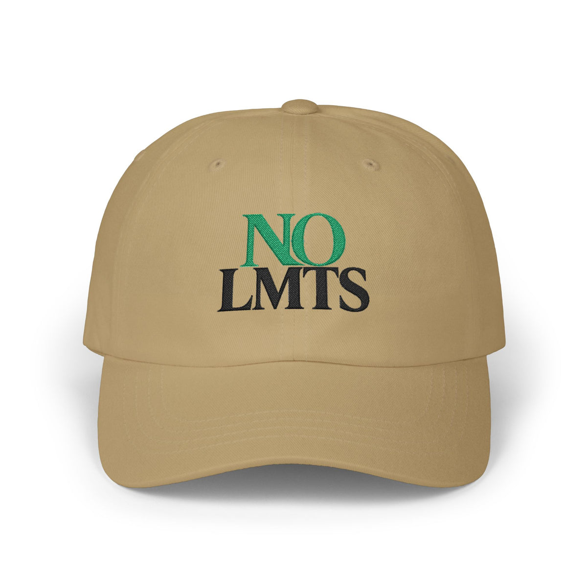 "NO LMTS" Embroidered Cap