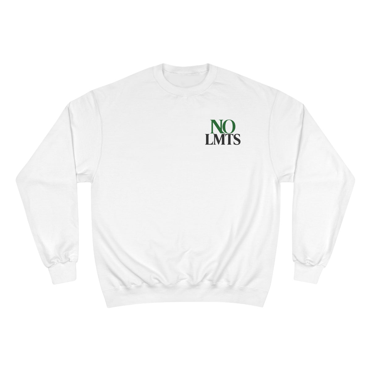 Train Hard NO LMTS Champion Sweatshirt