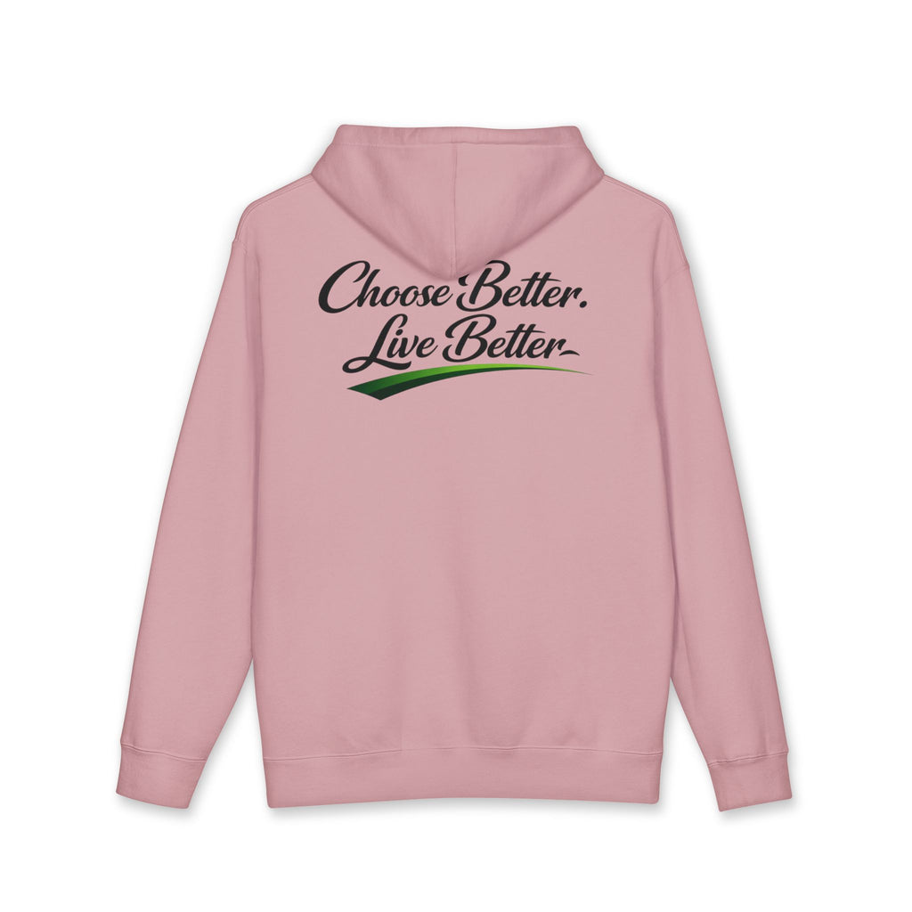 Choose Better, Live Better NO LMTS Unisex Heavyweight Hooded Sweatshirt