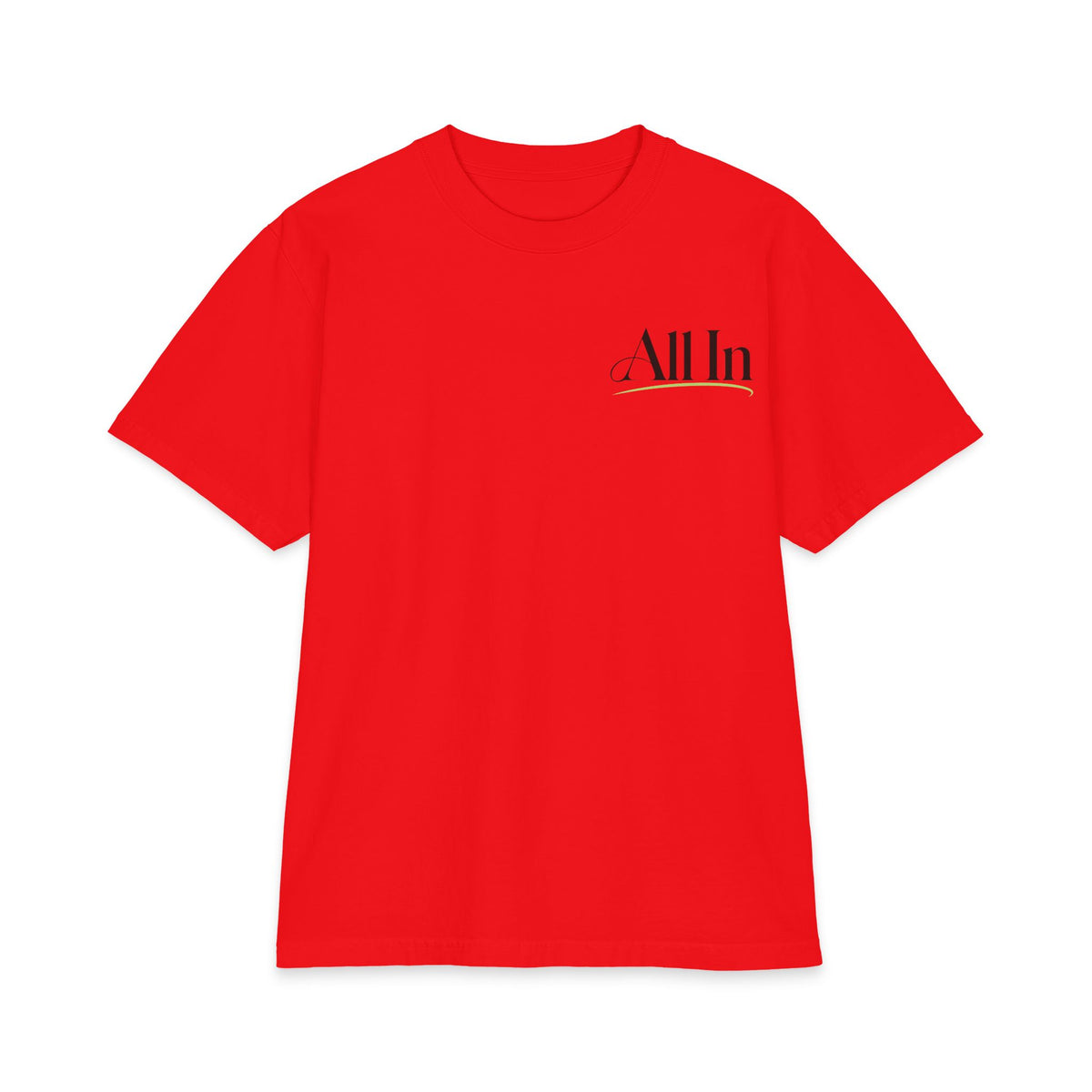 All In NO LMTS Unisex Max Heavyweight Short Sleeve Tee