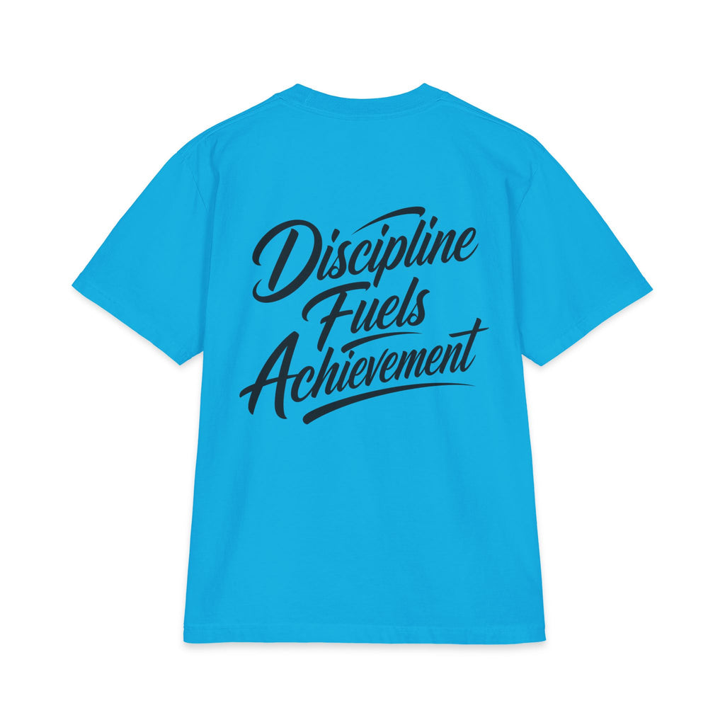 Discipline Fuels Achievement NO LMTS Unisex Max Heavyweight Short Sleeve Tee