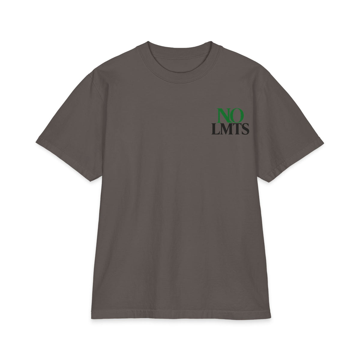 Traditional NO LMTS Logo Unisex Max Heavyweight Short Sleeve Tee