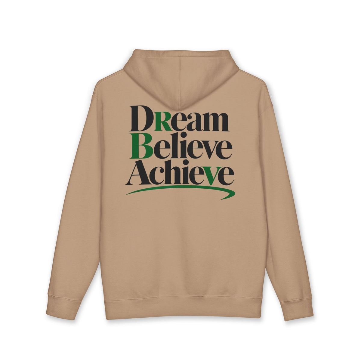 Dream Believe Achieve NO LMTS sex Heavyweight Hooded Sweatshirt