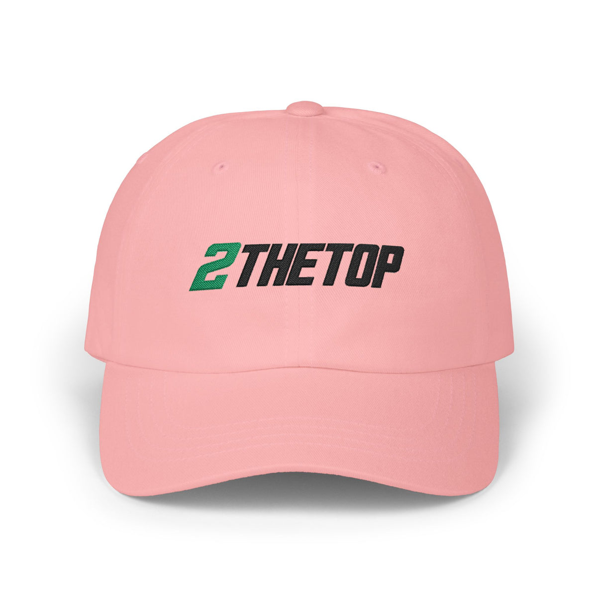 "2THETOP" White Embroidered NOLMTS Cap with NL Accent