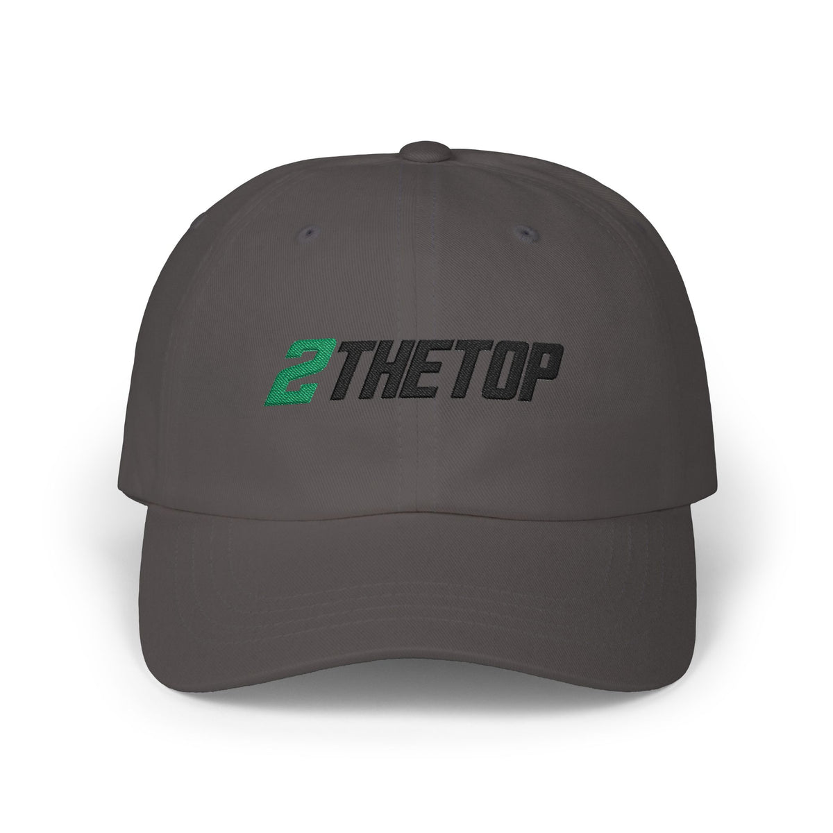 "2THETOP" White Embroidered NOLMTS Cap with NL Accent