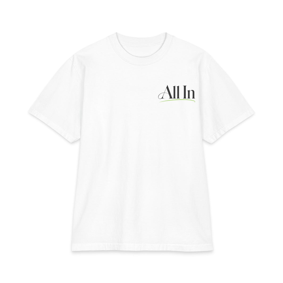 All In NO LMTS Unisex Max Heavyweight Short Sleeve Tee