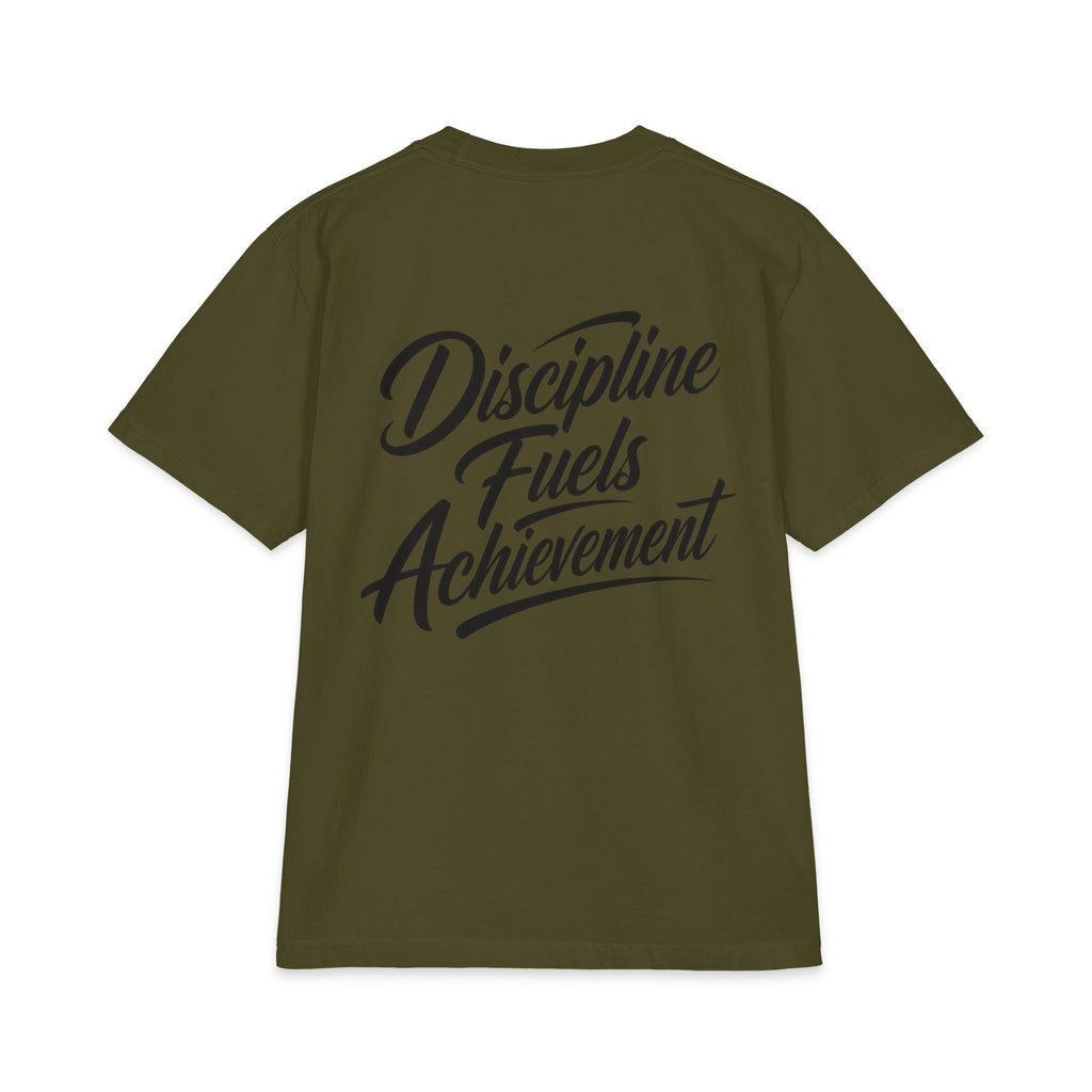 Discipline Fuels Achievement NO LMTS Unisex Max Heavyweight Short Sleeve Tee