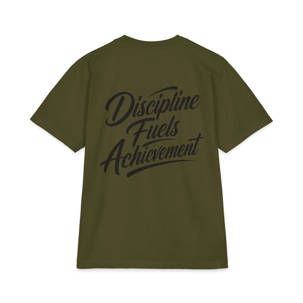 Discipline Fuels Achievement NO LMTS Unisex Max Heavyweight Short Sleeve Tee