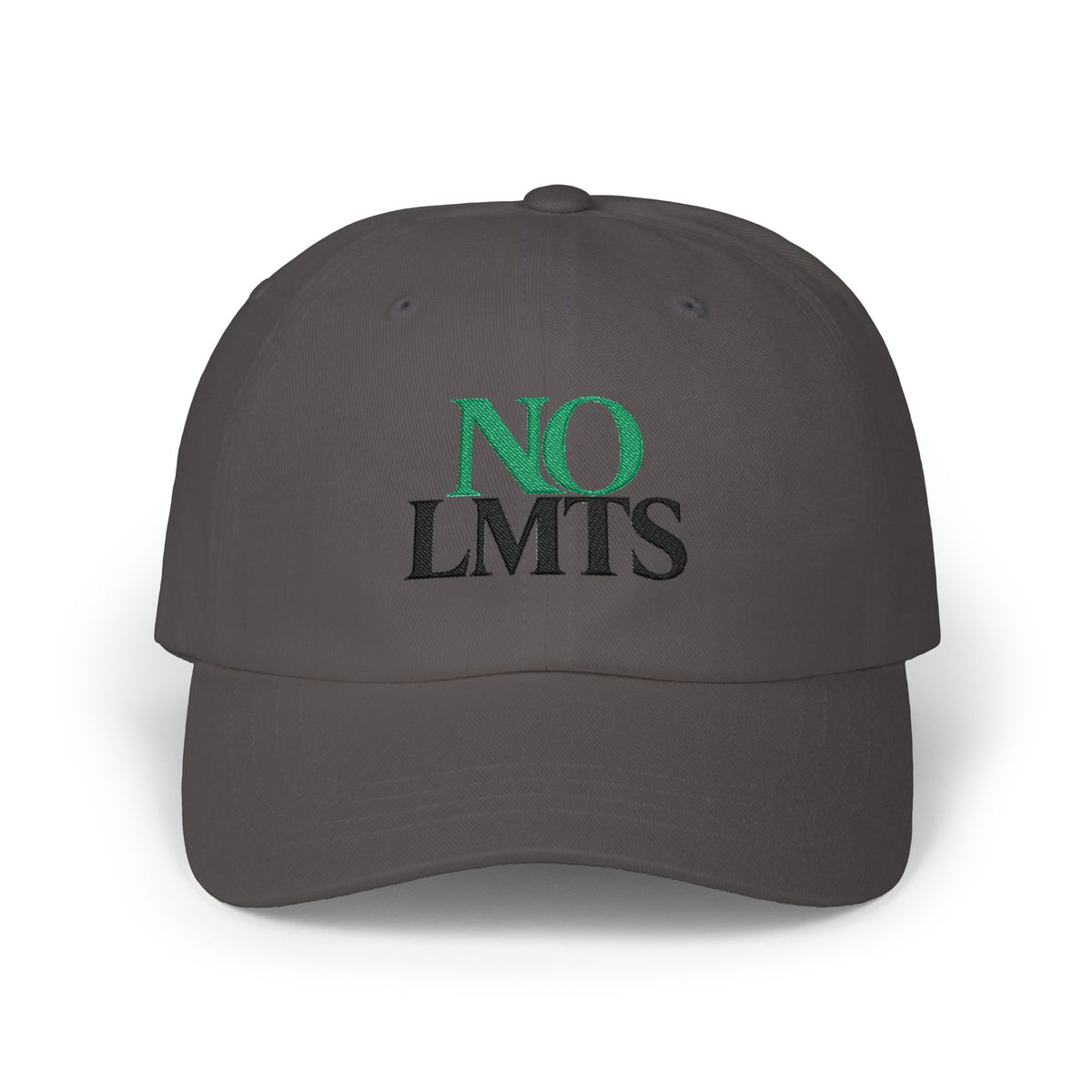 "NO LMTS" Embroidered Cap