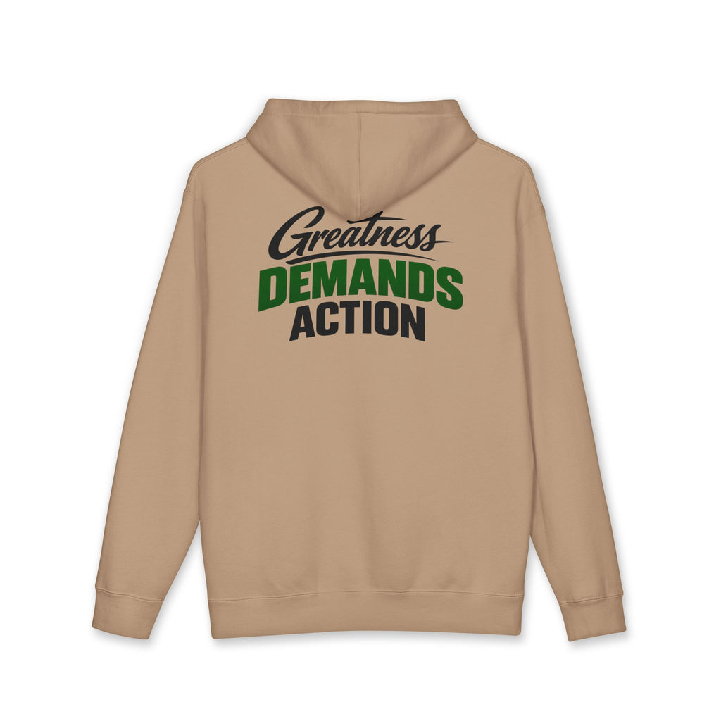 Greatness Demands Action No LMTS Unisex Heavyweight Hooded Sweatshirt