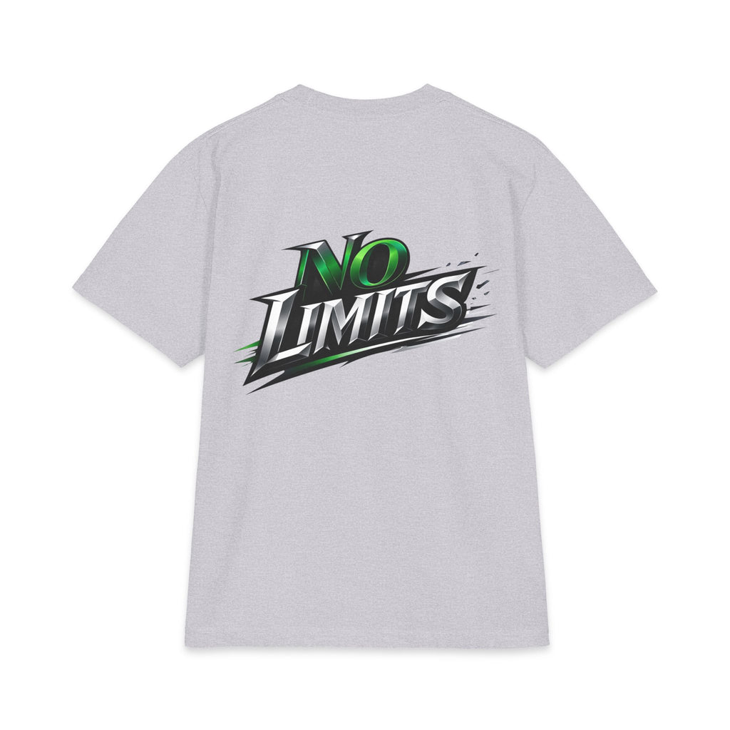 NL NO LMTS Logo Unisex Max Heavyweight Short Sleeve Tee