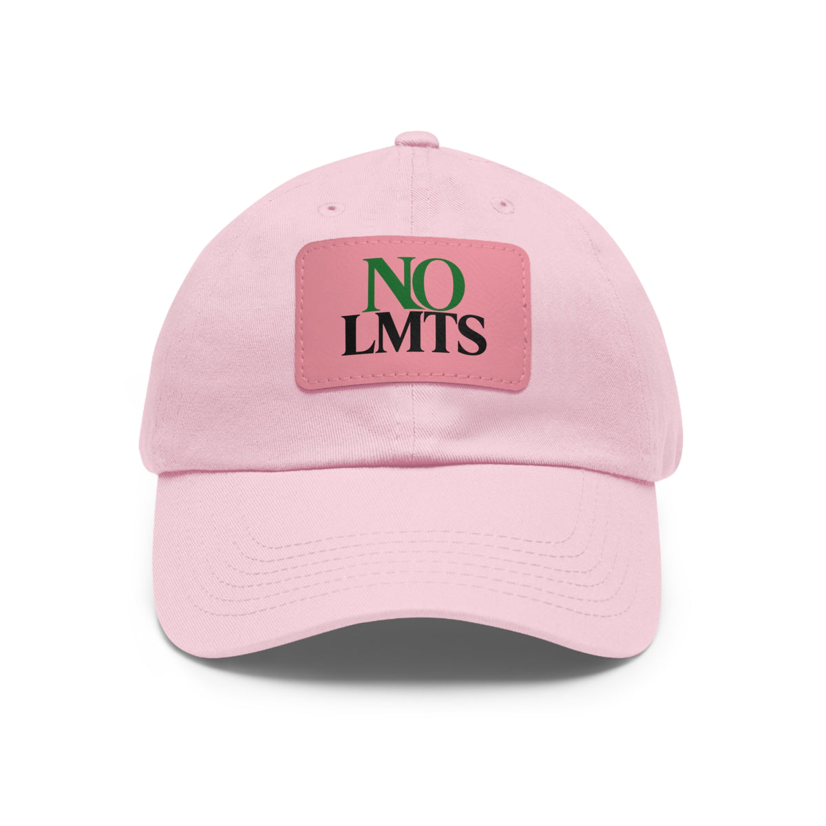 "NO LMTS" Leather Patch (Rectangle) Classic Cap