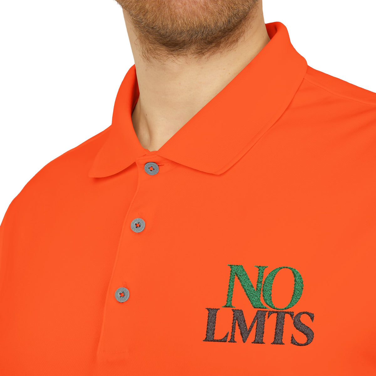 NO LMTS Classic Adidas Embroidered Performance Polo