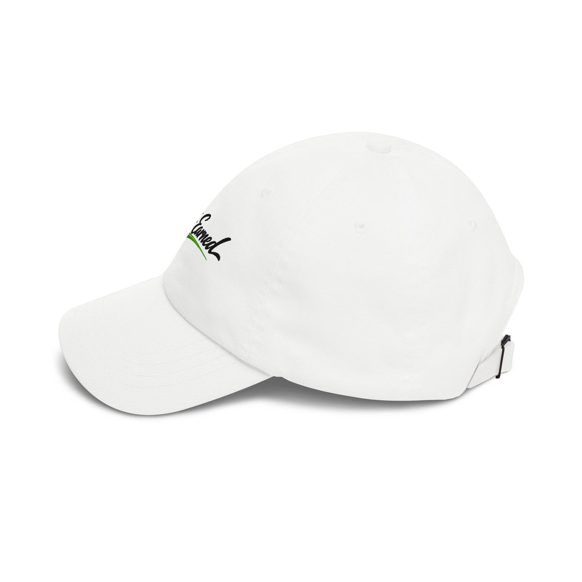 "Golf Is Earned" Embroidered Golf Cap