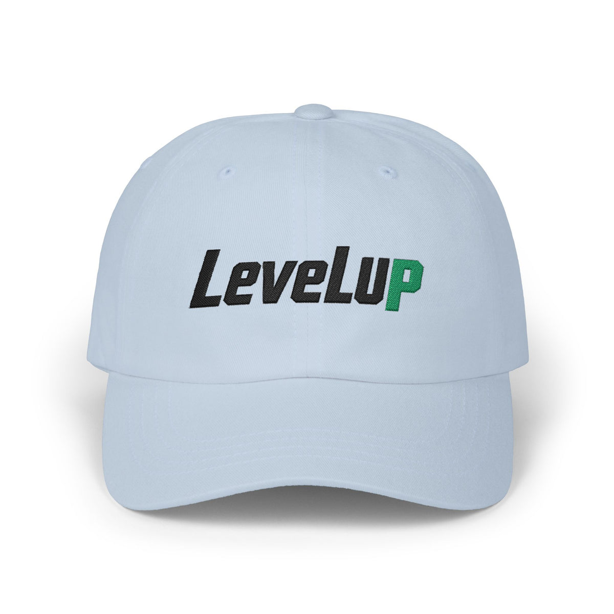 "LevelUp" Classic Embroidered NO LMTS Cap - with NL Accent