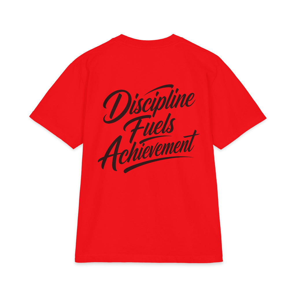 Discipline Fuels Achievement NO LMTS Unisex Max Heavyweight Short Sleeve Tee