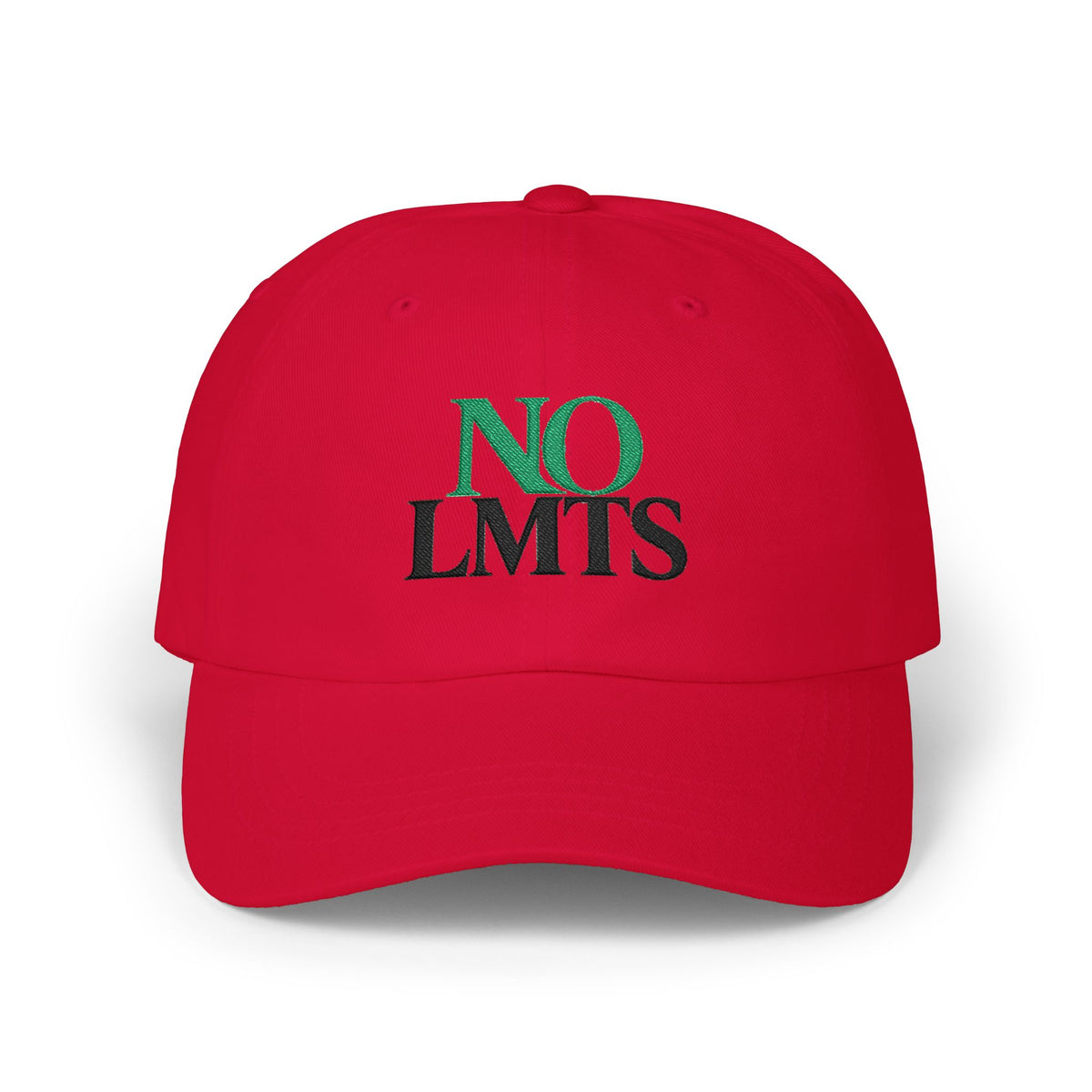 "NO LMTS" Embroidered Cap
