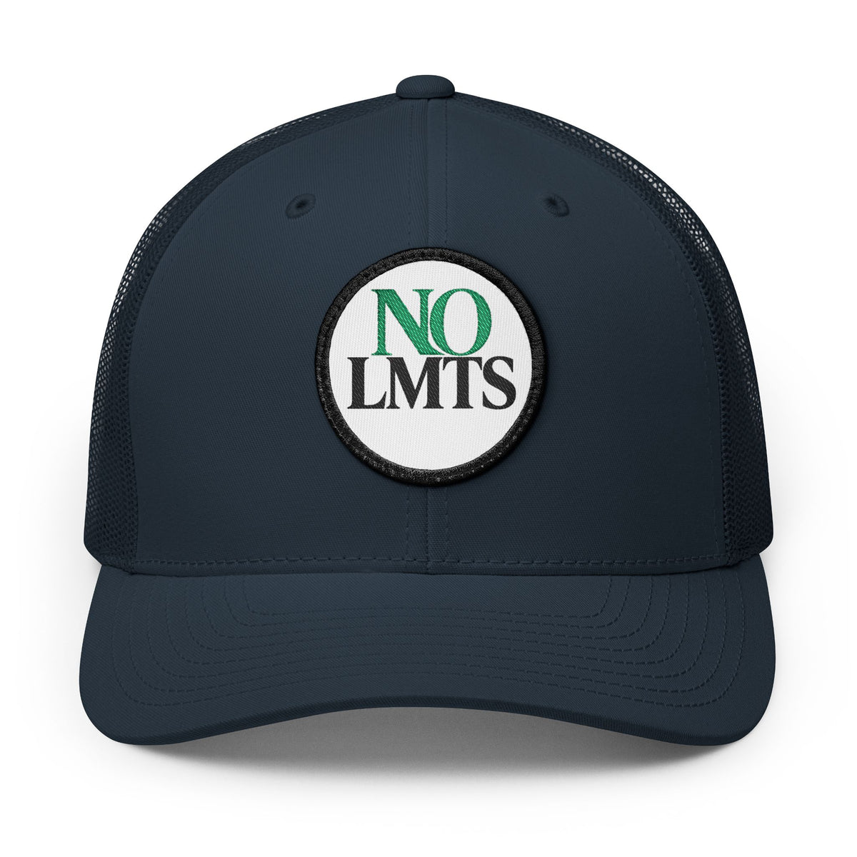 "NO LMTS" Snapback Embroidered Patch Cap