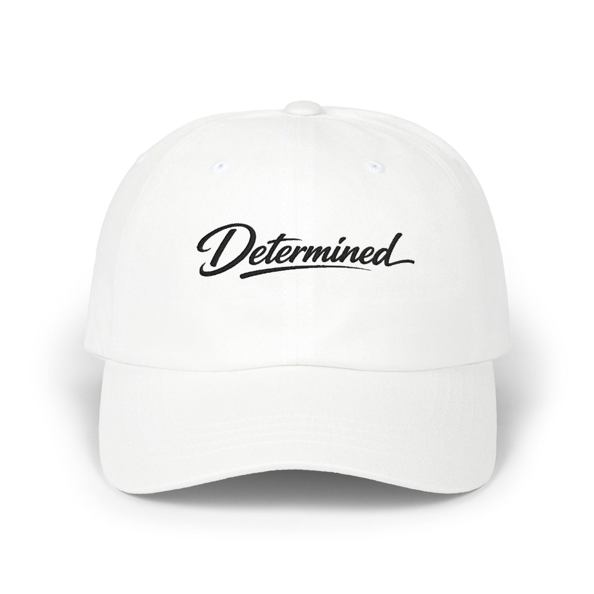 "Determined" Embroidered NO LMTS Cap