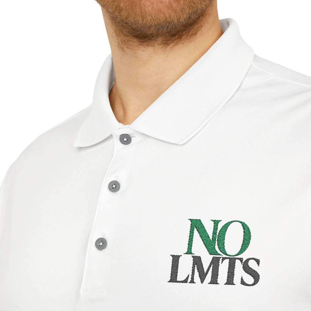 NO LMTS Classic Adidas Embroidered Performance Polo