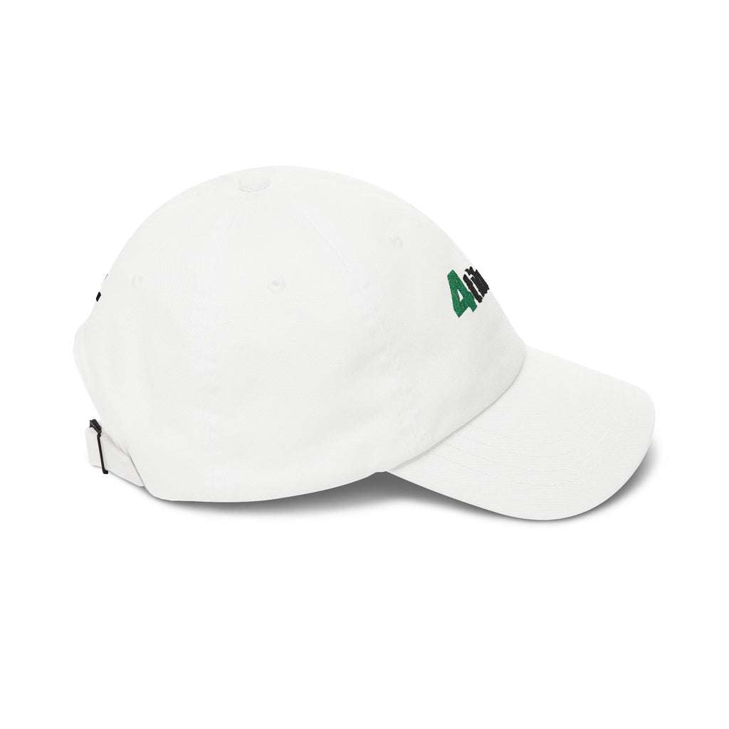 "4titude" Embroidered Classic Green Accent Cap — with "NL" Back Logo