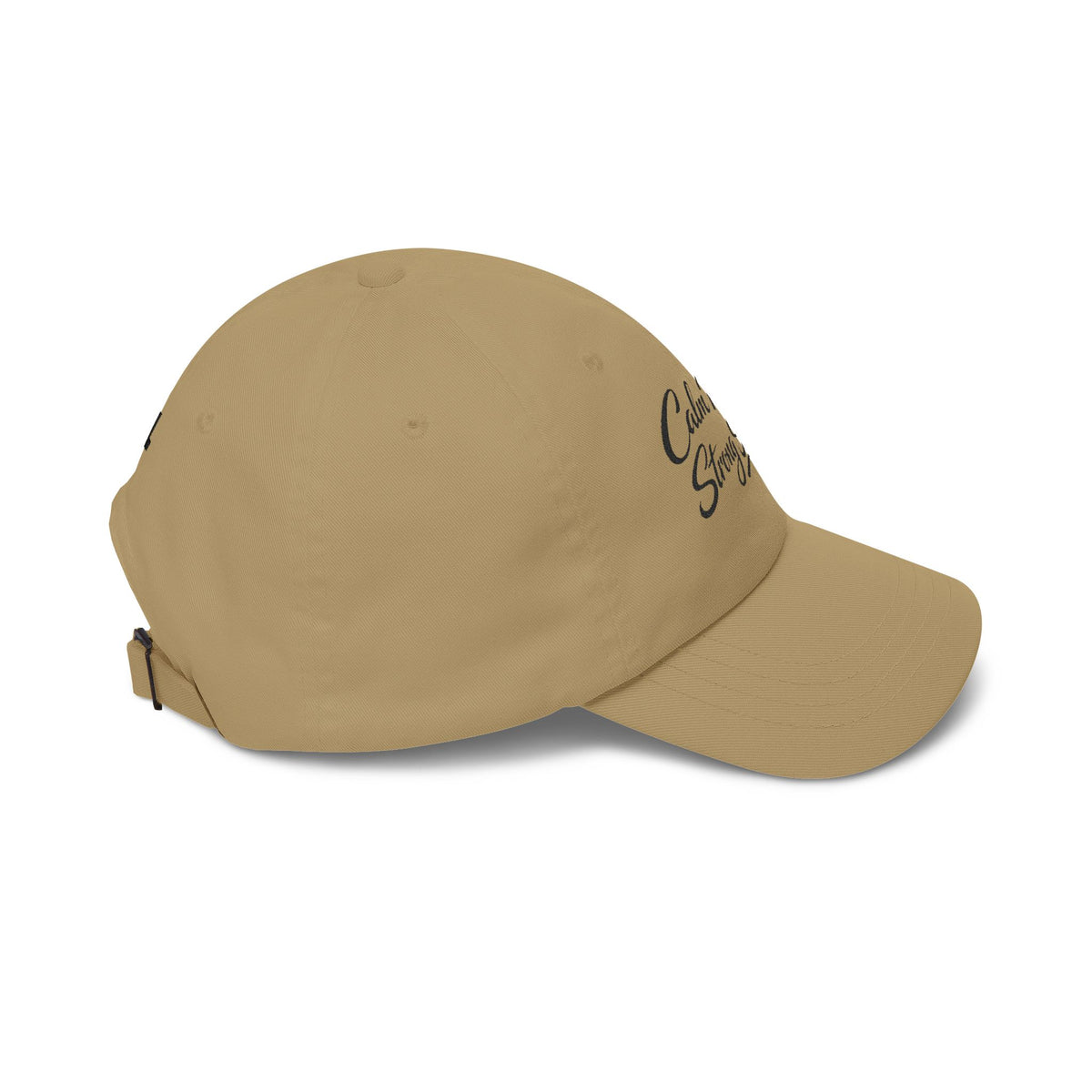 "Calm Mind" Strong Swing' Classic Embroidered NO LMTS Cap