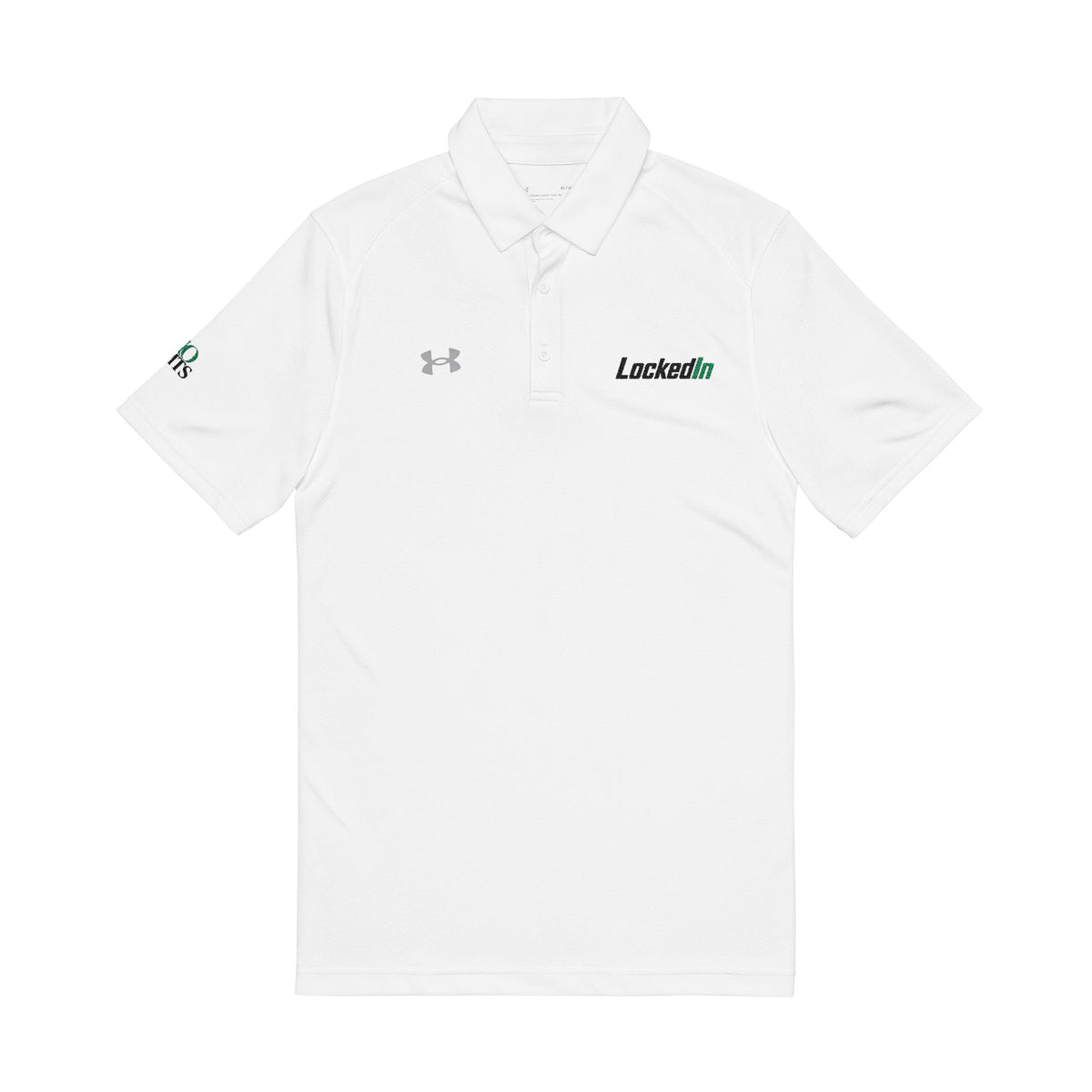 LockedIn NO LMTS Embroidered Under Armour® Polo Shirt