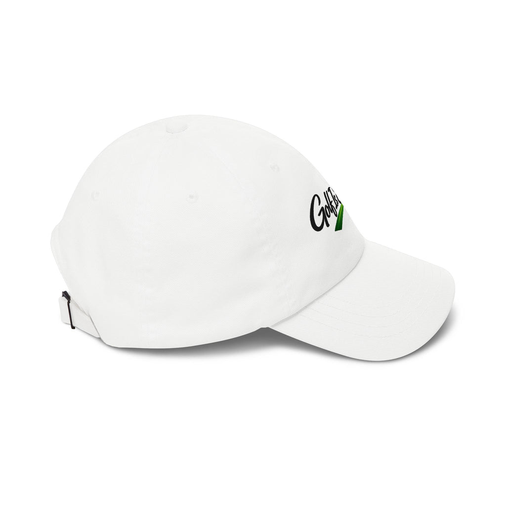 "Golf Is Earned" Embroidered Golf Cap