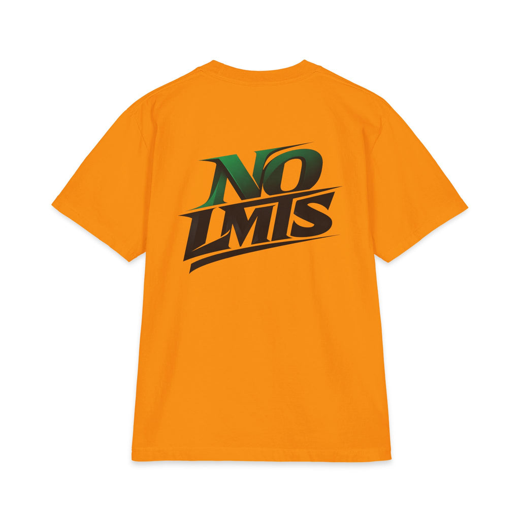 NO LMTS Logo Unisex Max Heavyweight Short Sleeve Tee